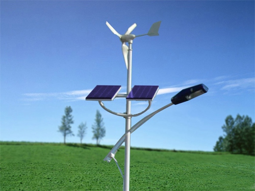 Solar LED street lamp configuration principle