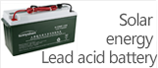 Solar energy Lead acid battery